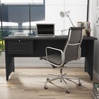 Mesa Para Computador Cannes 1.6 Preto Fosco - Rv Móveis