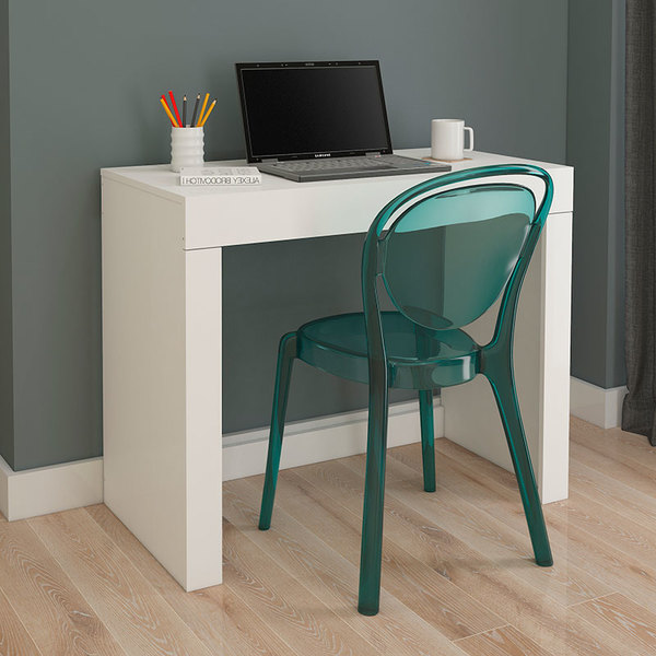 Mesa Para Computador Com 1 Gaveta Cleo Permobili Branco Leroy Merlin