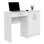 Mesa Para Computador Com 2 Portas 1 Gaveta Space Patrimar