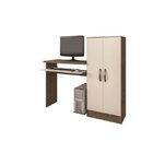 Mesa Para Computador Com Armário Irlanda 2 Portas 121cm Mocac