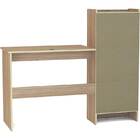 Mesa Para Computador Com Armário Manaus - Politorno - Castanho