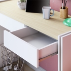 Mesa Para Computador Com Gavetas Austin Branco Tauari