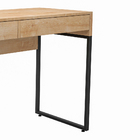 Mesa Para Computador Desk Com 2 Gavetas 120cm Natural - D'ros