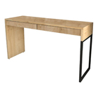 Mesa Para Computador Desk Com 2 Gavetas 120cm Natural - D'ros