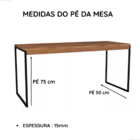 Mesa Para Computador Diretor 1,20 Freijó