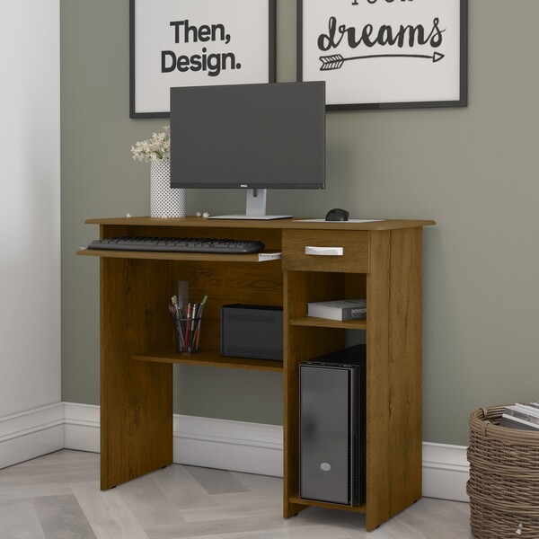 Mesa Para Computador Dubai 1 Gaveta 1 Nicho Cor Malbec Comprar Moveis
