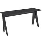 Mesa Para Computador Escrivaninha 120cm Magnólia F06 Preto