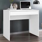 Mesa Para Computador Escrivaninha 1 Gaveta Facility D02 Branc