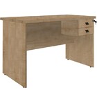 Mesa Para Computador Escrivaninha 2 Gavetas Eco 1500 Nature -