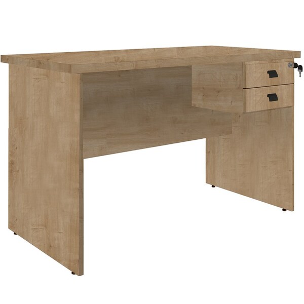 Mesa Para Computador Escrivaninha 2 Gavetas Eco 1500 Nature -