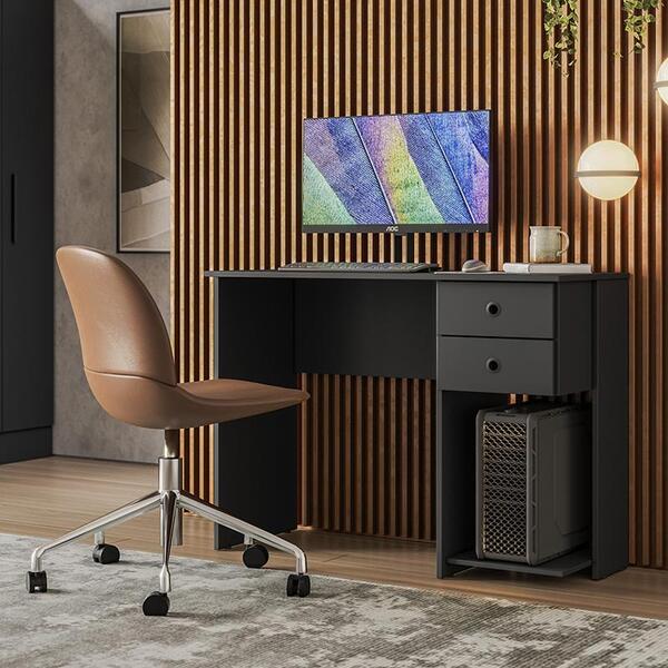 Mesa Para Computador Escrivaninha 4115 Com 2 Gavetas