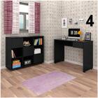 Mesa Para Computador Escrivaninha Dubai E Nicho Multiuso Amã