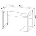 Mesa Para Computador Escrivaninha Gamer  Preto