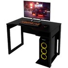 Mesa Para Computador Escrivaninha Gamer  Preto