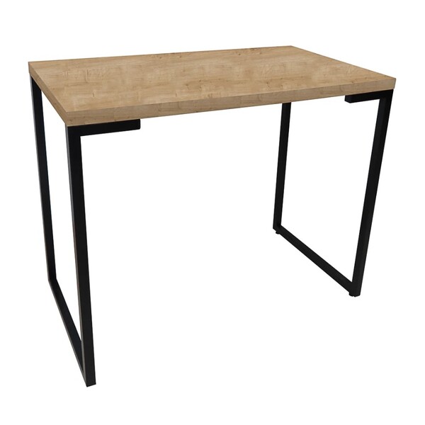 Mesa Para Computador Escrivaninha Industrial Porto 90cm Natur