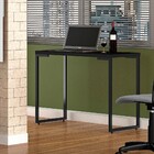 Mesa Para Computador Escrivaninha Industrial Porto 90cm Preto