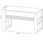 Mesa Para Computador Escrivaninha Me4146 Nogal/preto