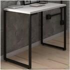 Mesa Para Computador Escrivaninha Porto 120cm Branco - Fit Mo