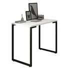 Mesa Para Computador Escrivaninha Porto 90cm Branco