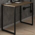 Mesa Para Computador Escrivaninha Porto 90cm Castanho