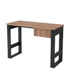 Mesa Para Computador Estilo Industrial Com Gaveta Chess F04 P