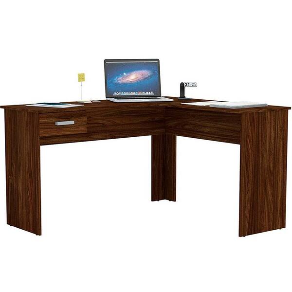 Mesa Para Computador Fênix Com 1 Gaveta - Politorno - Imbuia