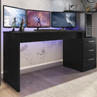 Mesa Para Computador Gamer Drx-5000 Preto - Bela Móveis