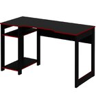 Mesa Para Computador Gamer Espaço Para 2 Monitores E Cpu Pret