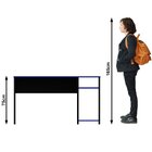 Mesa Para Computador Gamer Espaço Para 2 Monitores E Cpu Pret