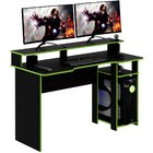 Mesa Para Computador Gamer Espaço Para 2 Monitores E Cpu Pret