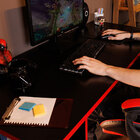 Mesa Para Computador Gamer Madesa 9409 - Preto/vermelho