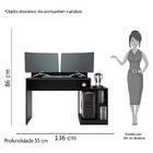 Mesa Para Computador Gamer Play - Pr Móveis
