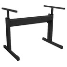 Mesa Para Computador Gamer Preta Com Regulagem De Altura Tamp