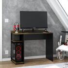 Mesa Para Computador Gamer Rtx 9409 - Preto Com Canela - Rpm