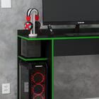 Mesa Para Computador Gamer Rtx 9409 - Preto Com Verde - Rpm M