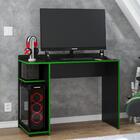 Mesa Para Computador Gamer Rtx 9409 - Preto Com Verde - Rpm M