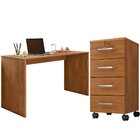 Mesa Para Computador Gávea C/ Gaveteiro Gávea Freijó