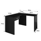 Mesa Para Computador Gávea Com Gaveta Em L - Pr Móveis