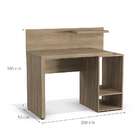 Mesa Para Computador Harisson Nogal