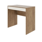 Mesa Para Computador - Home Office - New - Amêndoa Offwhite