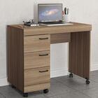 Mesa Para Computador Notebook Escrivaninha 3 Gavetas 90cm Osa