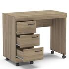 Mesa Para Computador Notebook Escrivaninha 3 Gavetas 90cm Osa