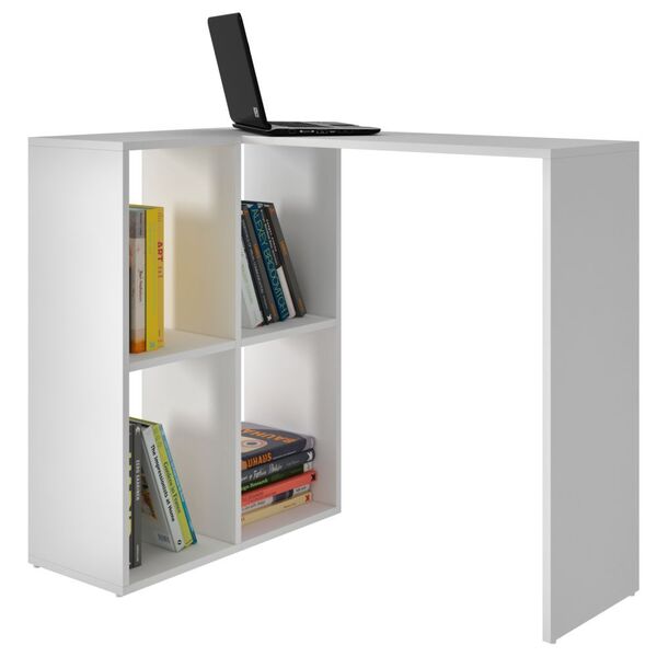 Mesa Para Computador Notebook Escrivaninha Geek B03 Branco -