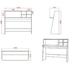 Mesa Para Computador Notebook Escrivaninha Idealle E Cadeira
