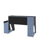 Mesa Para Computador Notebook Gamer Kyoto Preto/azul - Polito