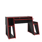 Mesa Para Computador Notebook Gamer Kyoto Preto/vermelho - Po