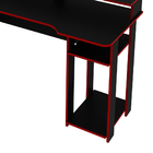 Mesa Para Computador Notebook Gamer Me4153 Preto/vermelho