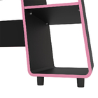 Mesa Para Computador Notebook Pc Gamer London P01 Preto Rosa