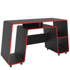 Mesa Para Computador Notebook Pc Gamer London P01 Preto Verme