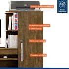 Mesa Para Computador Office 1pt 1 Gv Ipê